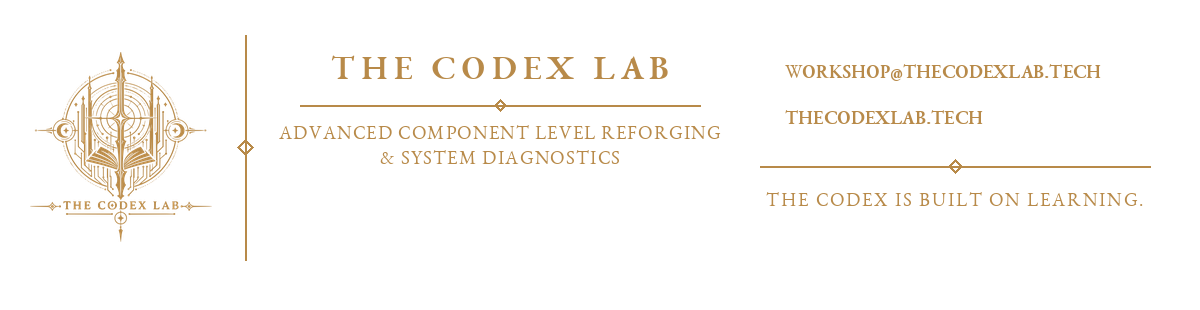 The Codex Lab — The Codex is built on learning.